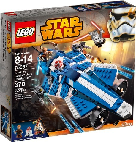 75087#1 Lego Star Wars Anakin's Custom Jedi Starfighter