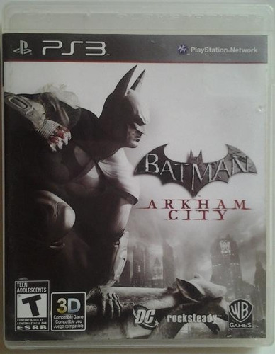 Ps3 Batman Arkham City $335 Disco Fisico Used Mikegamesmx