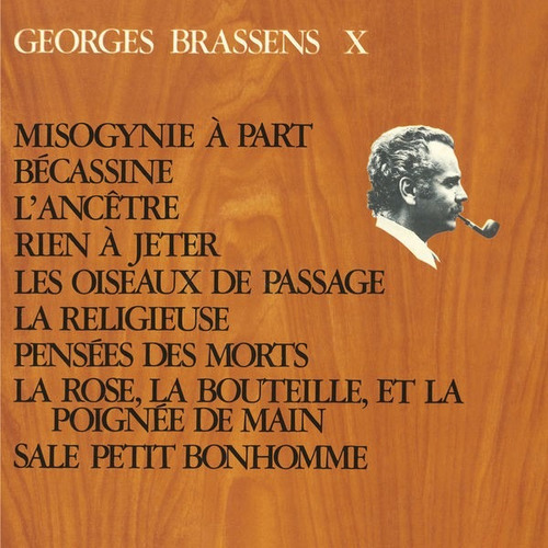 Georges Brassens X Musica Francesa Vinilo Importado Lp Pvl
