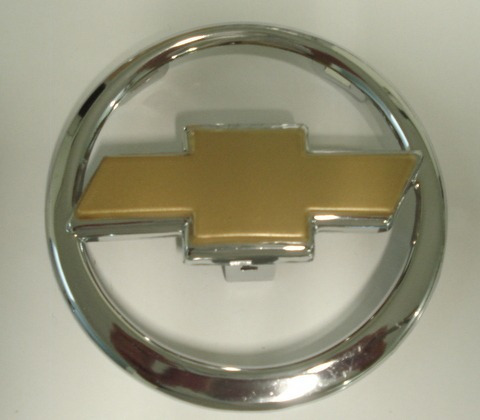 Emblema Grade Vectra/kadet/ipanema Cromada/dourada