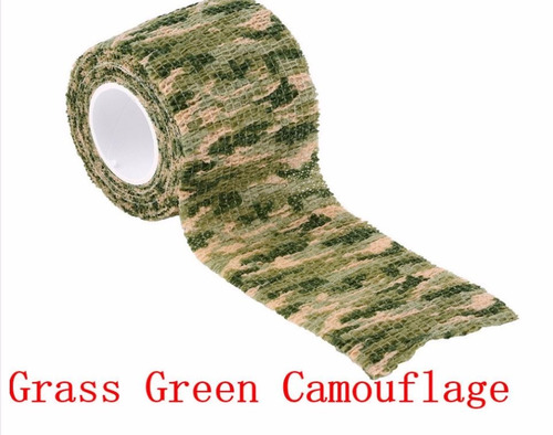 Bandagem Fita Tática Para Camuflagem Grass Green Camouflage