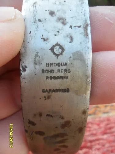 Antiguo Estribo Redondo Guacho, Sol Broqua Scholberg Rosario (Usado)