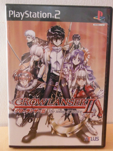 Playstation Ps2 Growlanser Ii The Sense Of Justice Anime Rpg