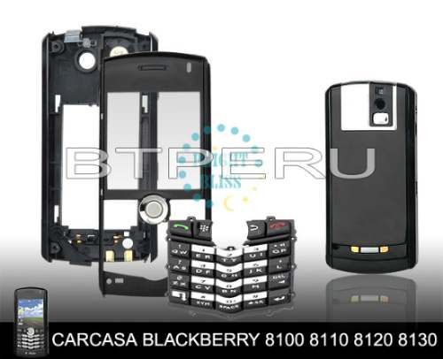 Carcasa Completa Original Para Blackberry 8120 Pearl Stock