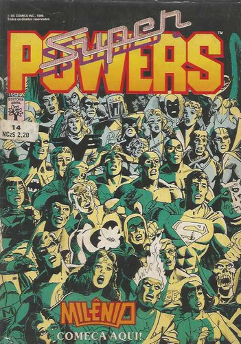 Super Powers 14 - Abril - Bonellihq Cx154 K19