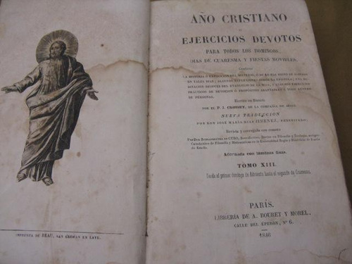 Mercurio Peruano: Libro Religion Año Cristiano T13 L52 Rn3gi