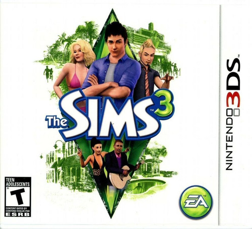 The Sims 3  The Sims 3 Standard Edition Electronic Arts Nintendo 3DS Físico