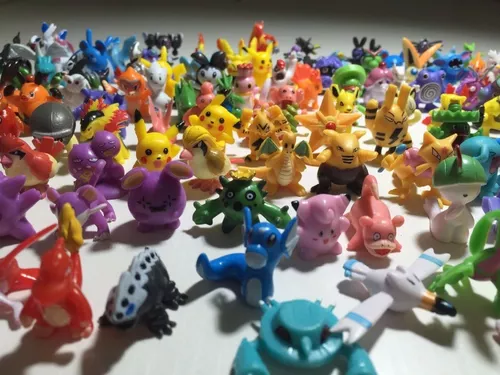 Kit de 144 Bonecos Miniatura Lote Pokémon com Pikachu Incluso Coleção  Completa !, Brinquedo para Bebês Pokemon Nunca Usado 46758785