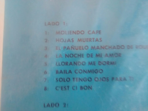 Vinilo Lp De Sergio Pfeiffer - Hoy Tenemos Fiesta (u1304