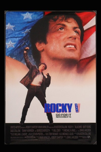 Carteles Antiguos Chapa Poster 60x40cm Rocky Balboa Fi-006