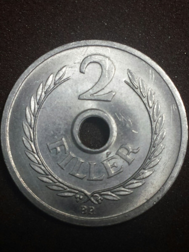 Moneda Hungría 2 Filler 1963 Km#242 Ref P7-15