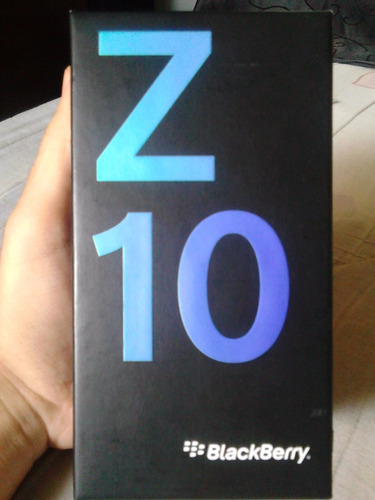 Caja Blackberry Z10 + Manuales