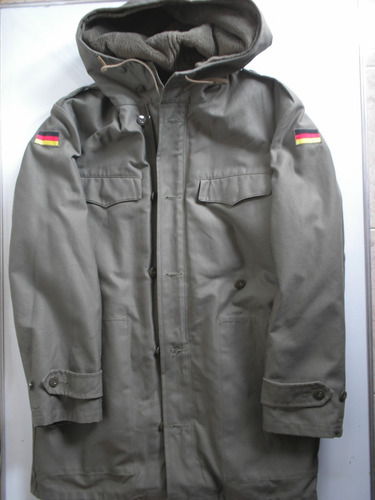 Chaqueta Militar Alemania Bundesweh Army Parka  Talla M 1990