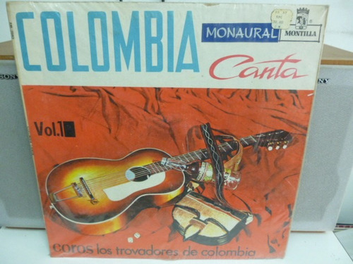 Coros Los Trovadores De Colombia Canta V 1 Vinilo Colombiano