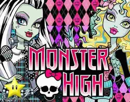 Kit Imprimible Monster High Diseñá Tarjetas, Cumples Y Mas
