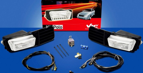 Kit Faros Auxiliares Vw Polo Classic (2000 - 2004) - Vic