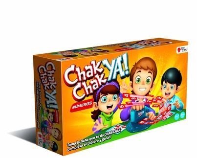 Chak Chak Ya! Números Juego De Mesa Top Toys