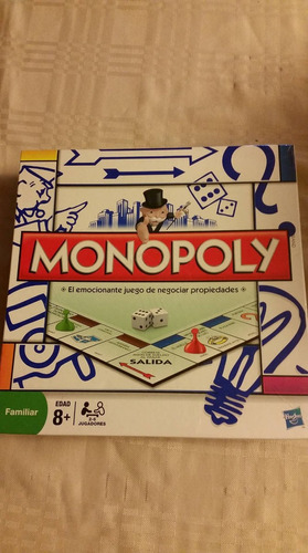 Monopoly Juego De Mesa Clásico En Caja Sellado