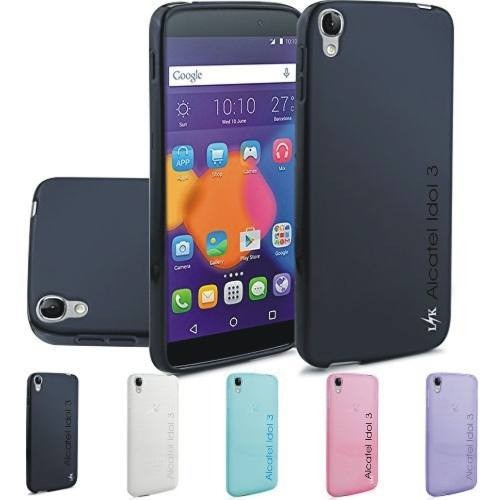 Combo Funda Tpu Alcatel Idol 3  5.5 + Vidrio Templado