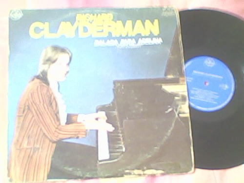 Disco Lp De Acetato Richard Clayderman, Balada Para Adelina