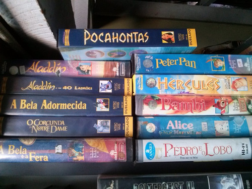 Imagem 1 de 8 de Vhs Raro Filmes Clássicos Da Walt Disney