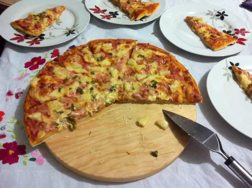 Tabla Plato Para Pizza Redonda 40cm Juego De 3 Pzas