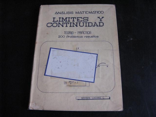 Mercurio Peruano: Libro Limites Y Continuidad 1981 L132