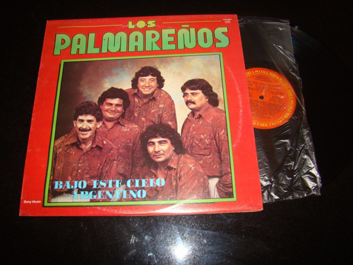 Los Palmareños Bajo Este Cielo Argentino Pro 1991 Vinilo Nm+