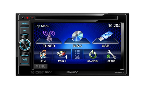 Reproductor Pantalla Kenwood Ddx419bt Usb Aux iPod Dvd Bt