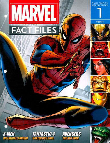 Imagem 1 de 2 de Marvel Fact Files 01 - Spider-man - Bonellihq 1 Cx360 L21