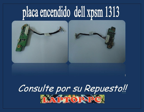 Placa Encendido Dell Xpsm 1330