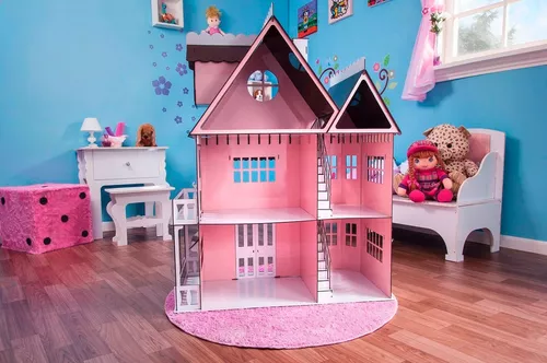 Casa Barbie Casinha De Bonecas Palácio Barbie Emily Princesa