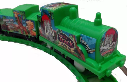 2 Unidades Trem Elétrico Brinquedo Locomotiva Mod Diferentes