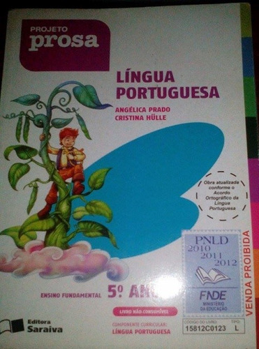 Projeto Prosa Língua Portuguesa 5º Ano Angélica