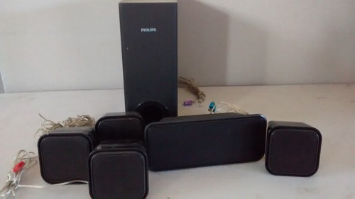 Caixas Pra Home Theater Philips 5.1 Completo