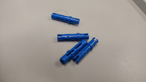 Lego Technic Pin Largo Azul  (100 Piezas)