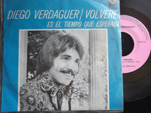 Diego Verdaguer - Volvere - Disco 45 Rpm