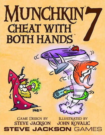 Munchkin 7 Cheat With Both Hands Exp. Jogo Steve Jackson Sjg