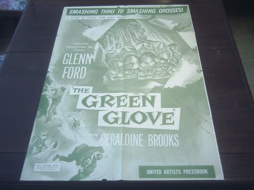 Poster Original The Green Glove Glenn Ford Rudolph Maté 1952