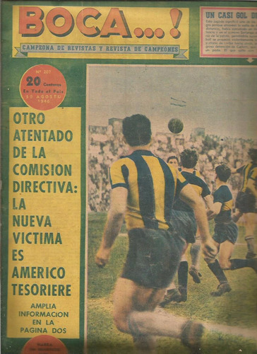 Revista / Boca...! / Nº 207 / 1946 / Americo Tesoriere /