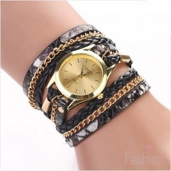 Hermoso Reloj Mujer Pulsera Leopardo  Colores