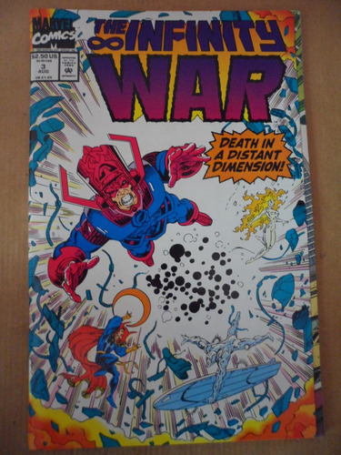 The Infinity War # 3 Marvel Comics 1992 Usa Super Heroes