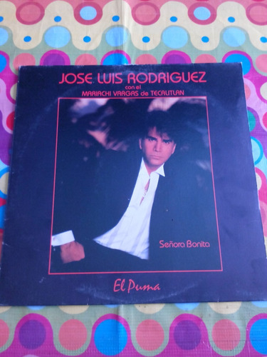 Jose Luis Rodriguez Lp Señora Bonita 1990