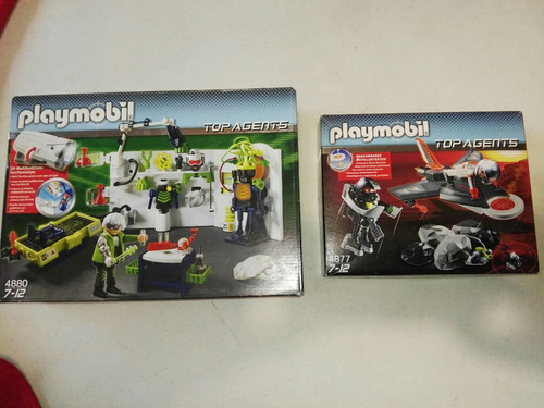 Playmobil Top Agentes Set De 2 Juegos