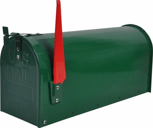 Buz n Americano Verde Mailbox 22x17x48 Cm Logimatica Pie