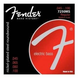 Encordado Fender 045 Bajo Eléctrico De 4 Cuerdas Profesional