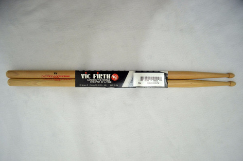 Baquetas - Vic Firth American Classic - 7a Ponta De Madeira