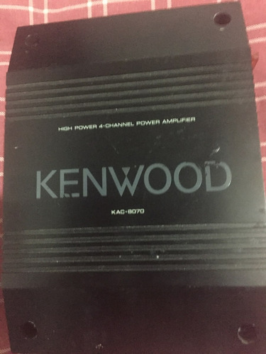 Amplificador Kenwood En Perfecto Estado (Usado)