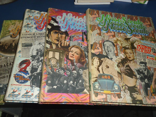 Enciclopedia Incompleta Nosso Seculo - 04 Volumes - Ed.abril (Usado)