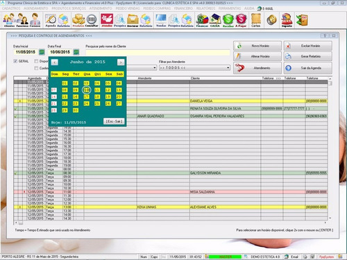 Imagem 6 de 10 de Software Clinica De Estética E Spa, Agendamento V4.0 Plus